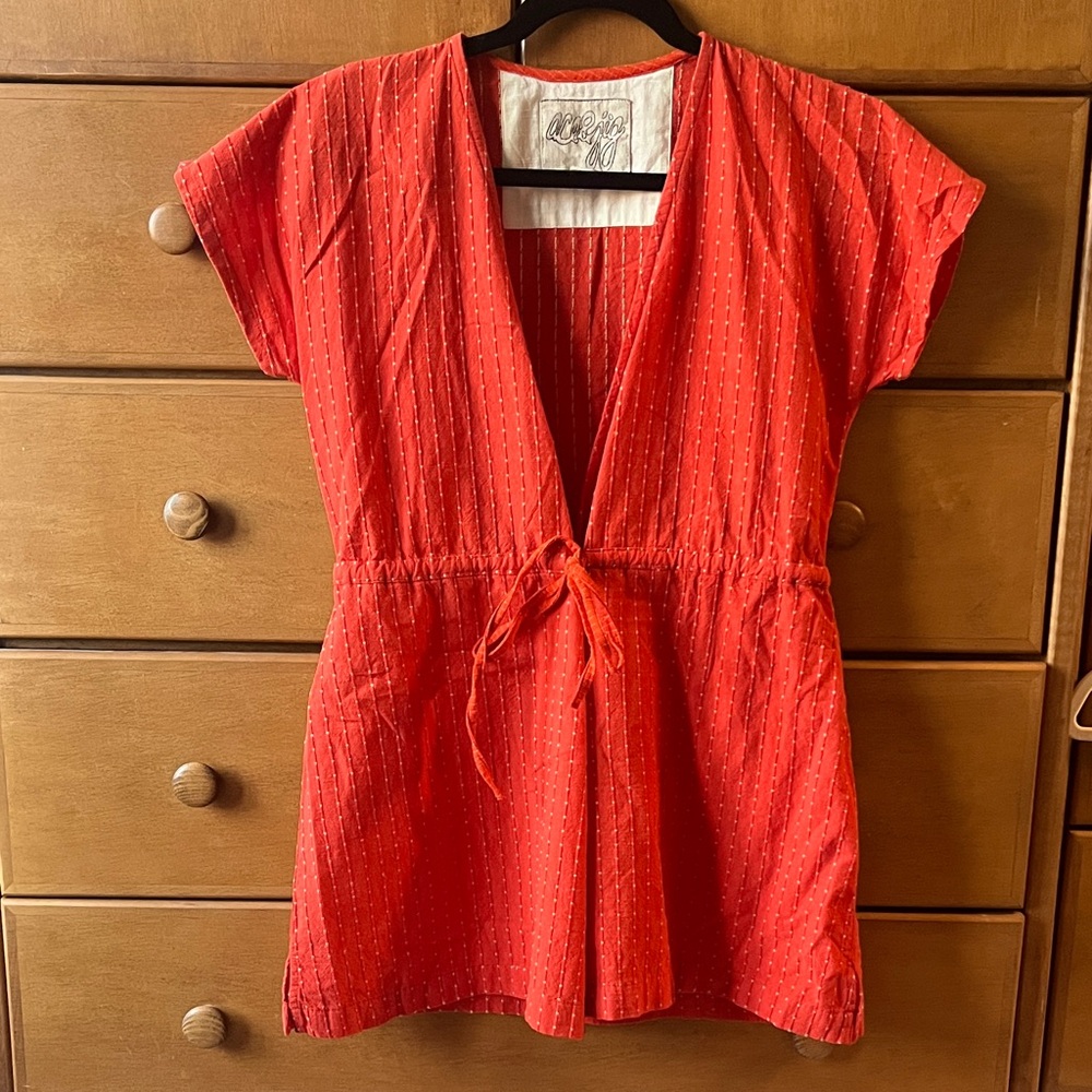Ace & Jig Sriracha Tie Top S
